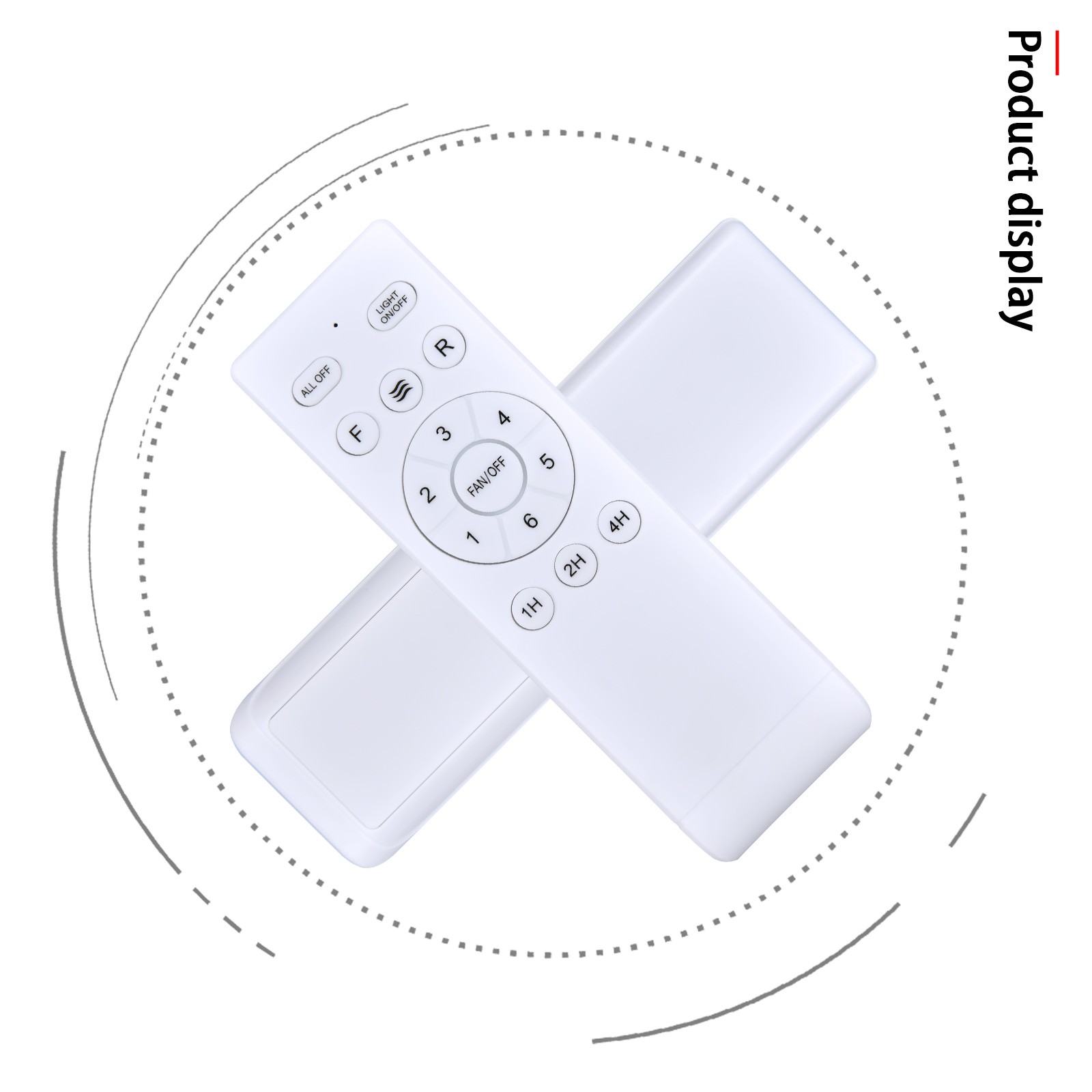 Remote Control For SHIHOT Low Profile Caged Ceiling Fans