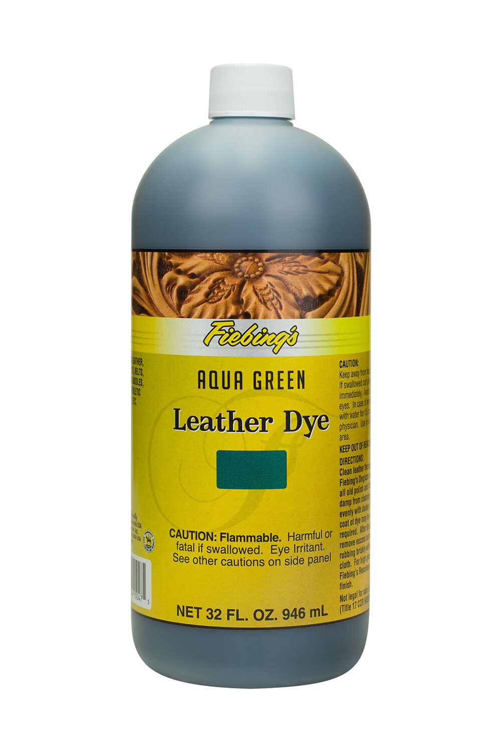 Fiebing's Alcohol Based Penetrating Leather Dye 28 Different Colors 32oz Bottle