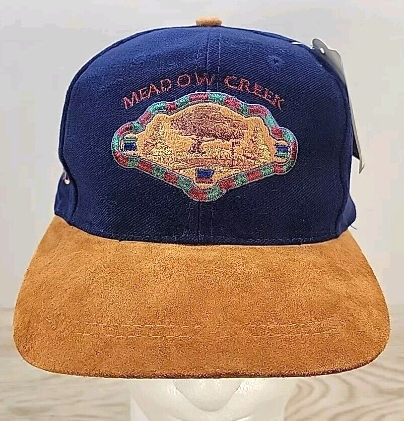Meadow Creek Golf Resort ~ New Meadows, Idaho Hat Strapback Ahead Headgear ~ NWT