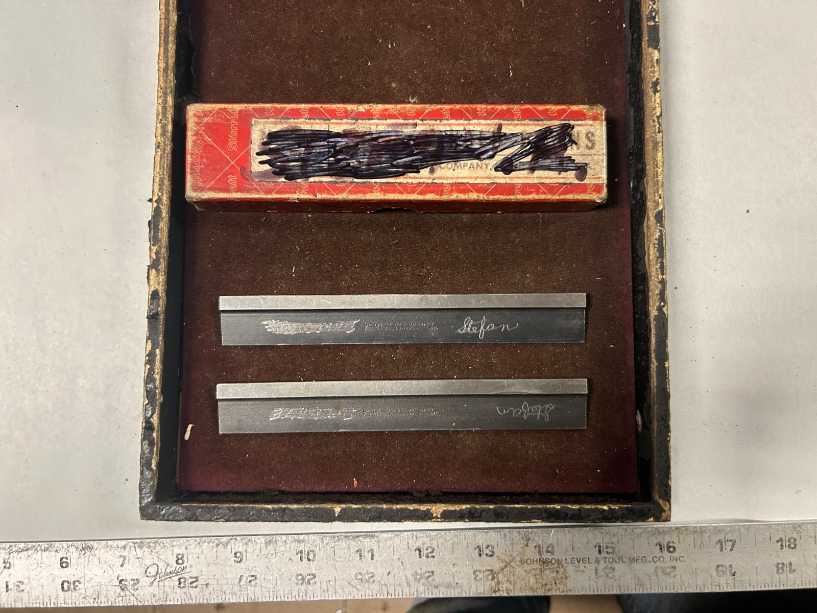 MACHINIST TpCb TOOL LATHE MILL Machinist Pair of Starrett Set Up Parallel Blocks