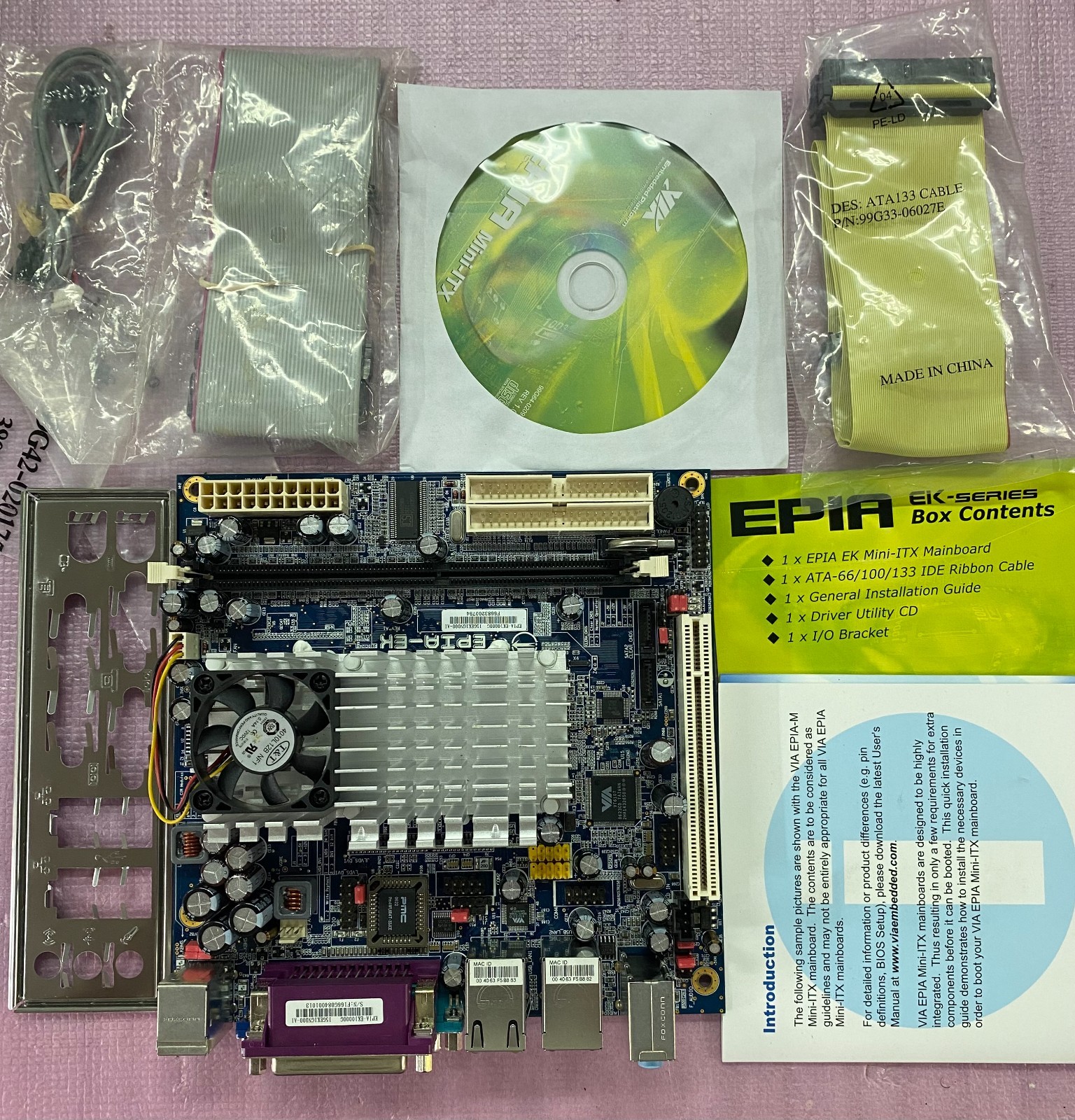 Mini ITX EPIA-EK10000G