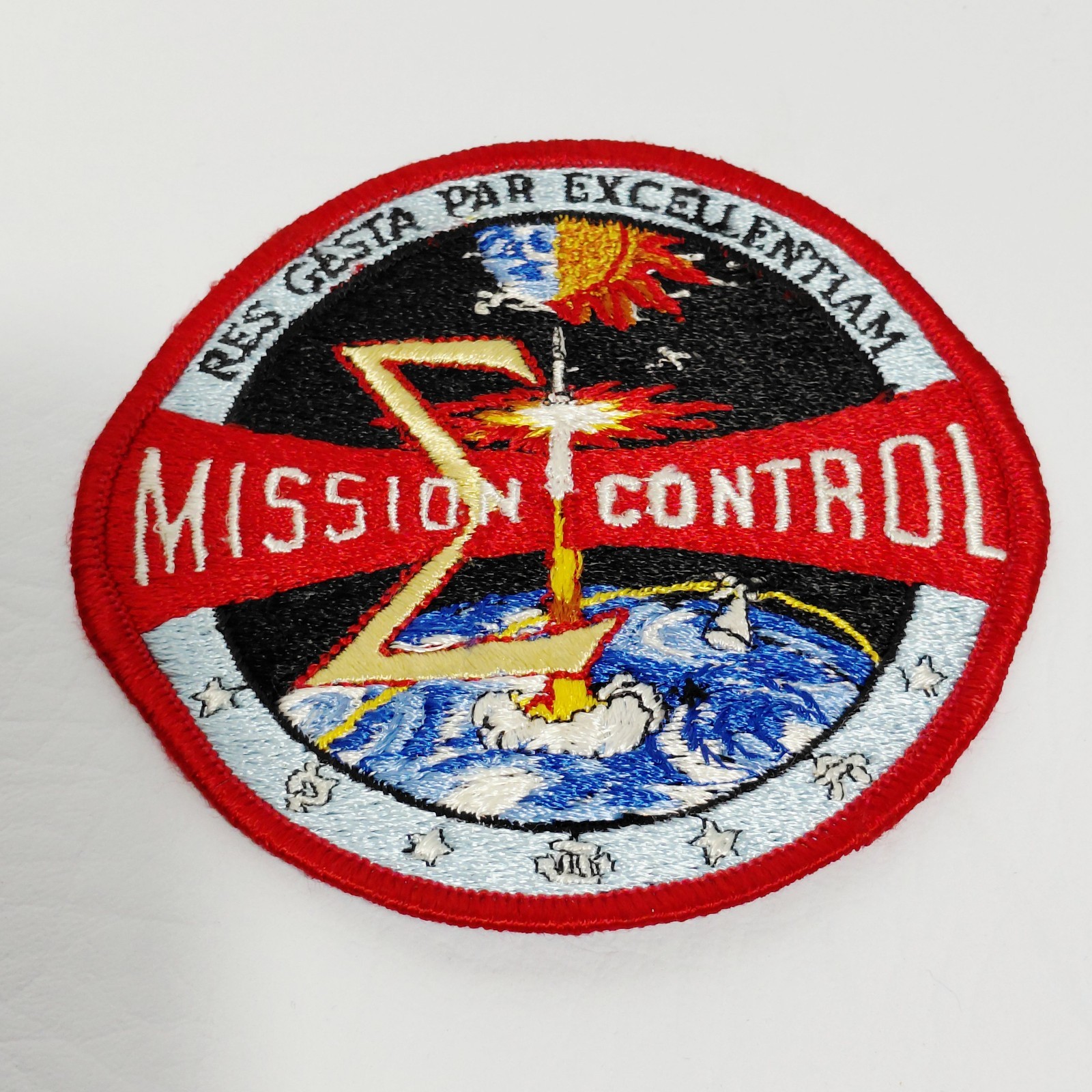 Original NASA Mission Control Patch