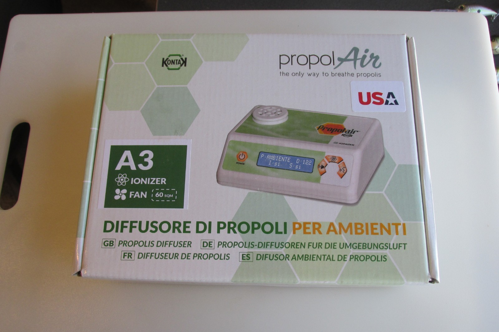 Kontak Propolis A3 Air Diffuser With Ionizer EX Condition
