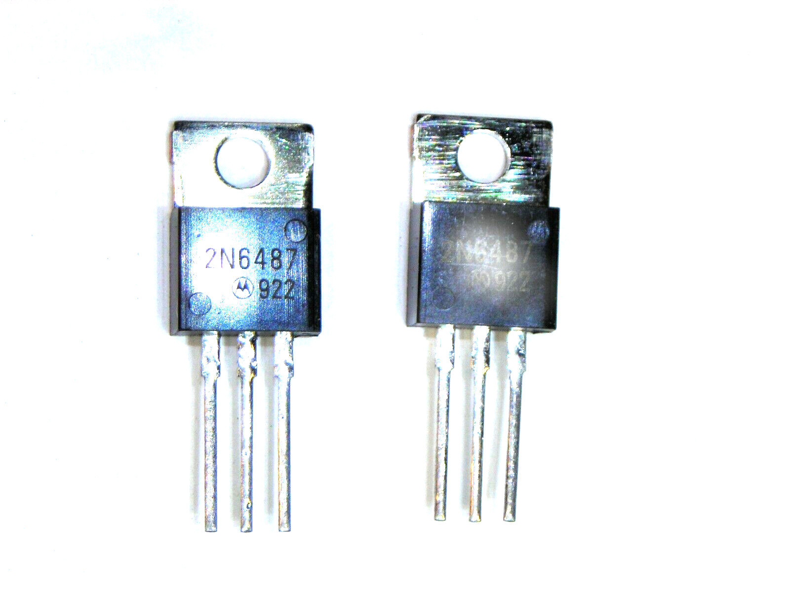 2N6487 "Original" Motorola  Transistor 2 pcs