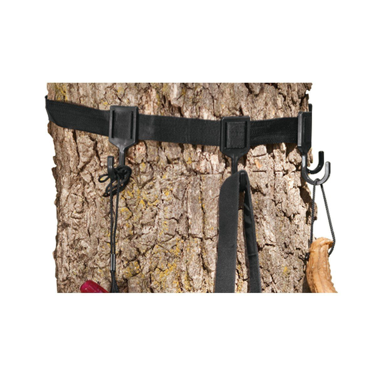 Muddy Treestands Alloy Steel Multi-Hook Accessory Holder One Size, Black