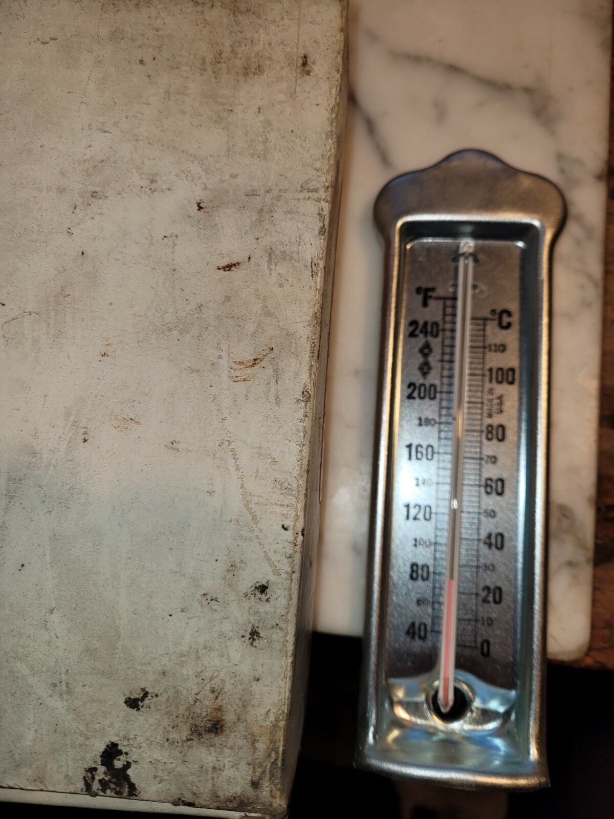 Dearborn 5218 Steel Angle Thermometer
