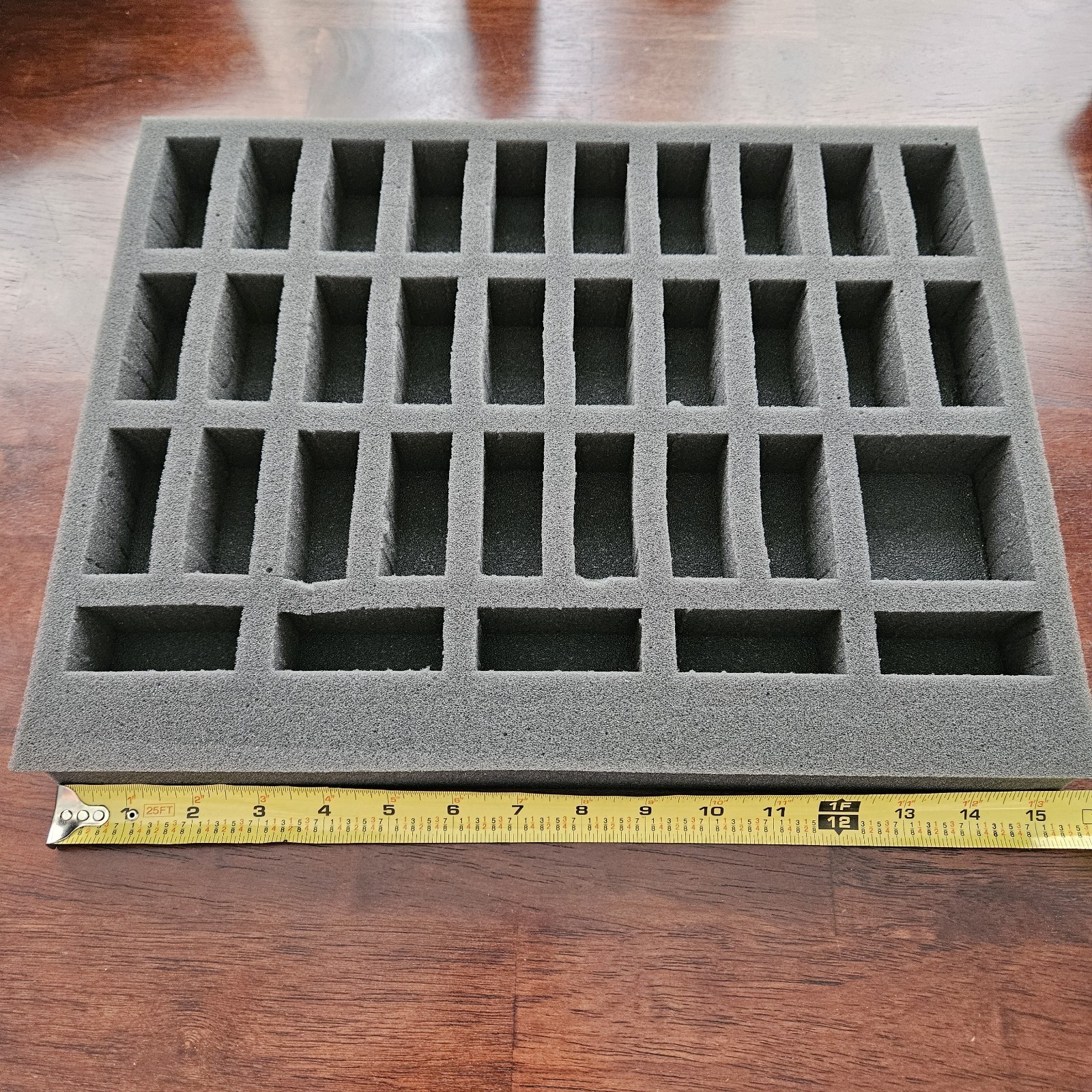 Battle Foam Large Tray Pluck Foam Used 15.5 x 12 x 1.5 Warhammer 40k Troops