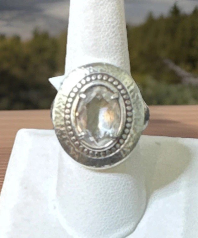 Brighton GRATEFUL Ring Your True Color Size 9 NWT Rare Find! Boho
