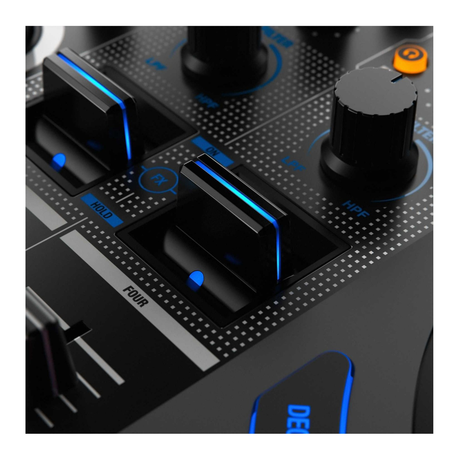 Reloop Mixon 8 Pro 4-Channel Professional Hybrid Sturdy Build DJ Controller