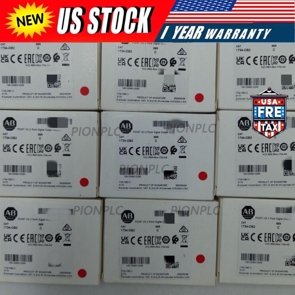 NEW IN BOX AB 1734-OB2 POINT I/O 2 Point Digital Output Module US Free Tax