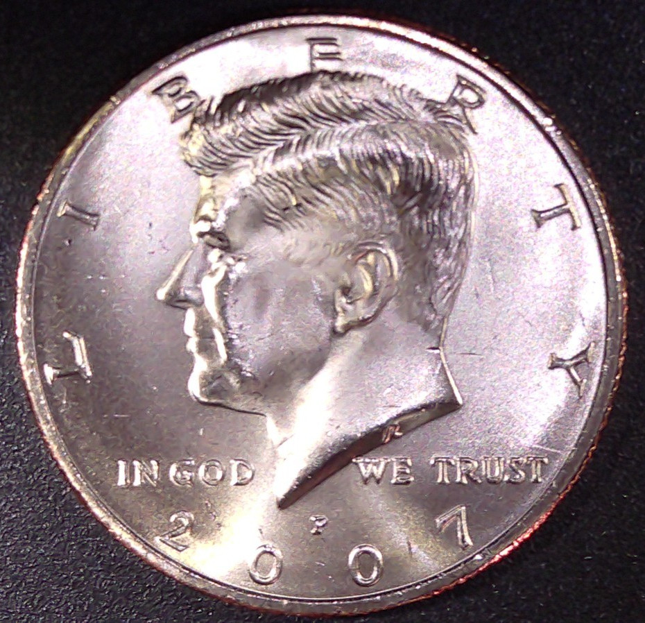2007-P Kennedy Half Dollar NIFC Brilliant Uncirculated Low Mintage Philadelphia