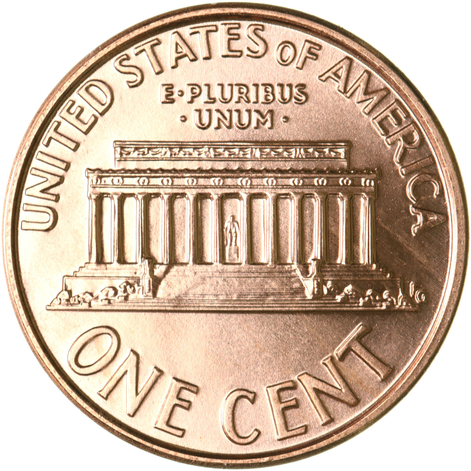 2001 (P) Lincoln Memorial Cent Gem BU Penny US Coin