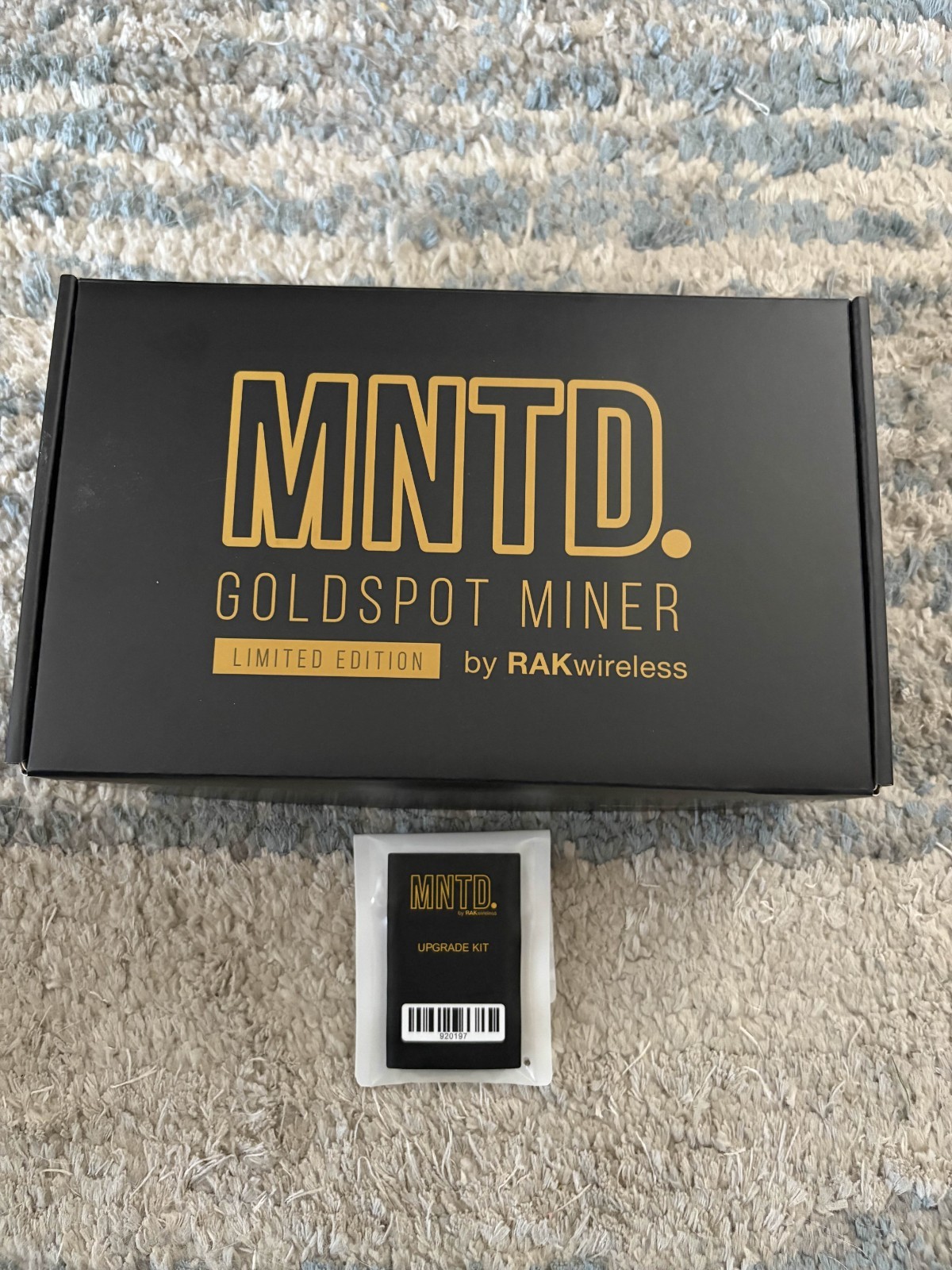 MNTD RAK Wireless Goldspot Helium Hotspot Miner (US915) + SD Upgrade Kit NEW