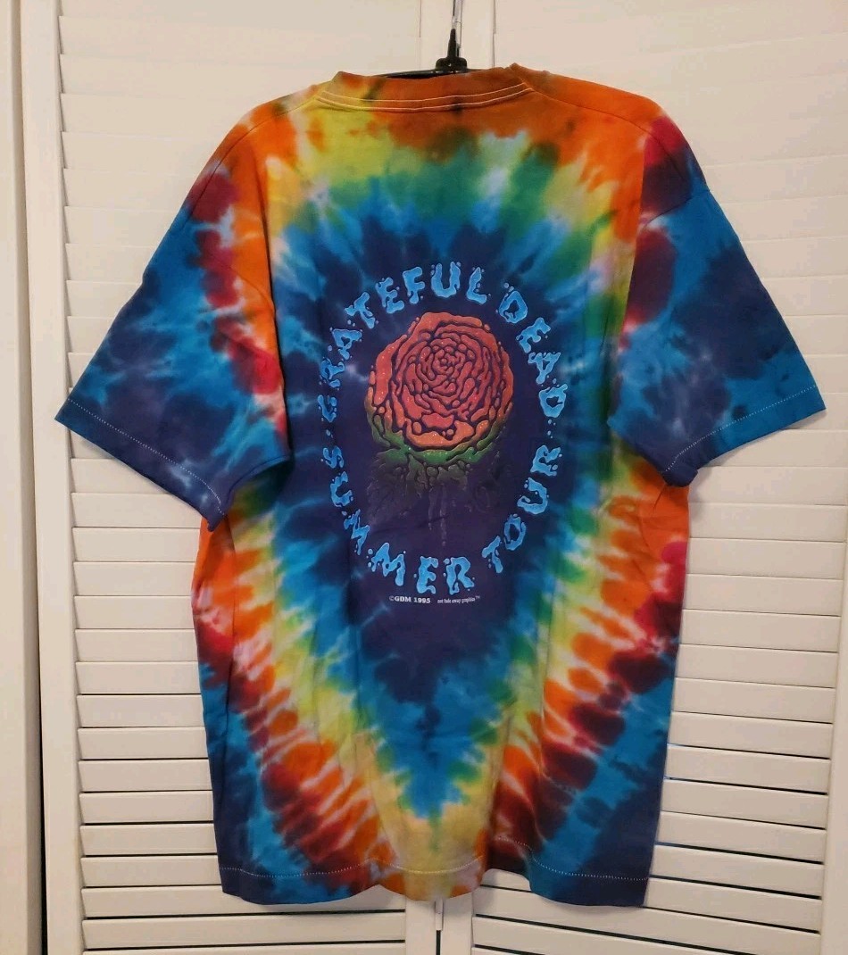 Grateful Dead T-Shirt Summer Tour 1995 Size XL BRAND NEW Rare