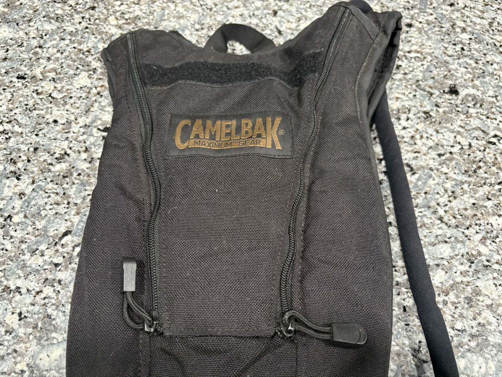 Camelbak Maximum Gear Stealth Hydration Backpack w/ Bladder - Black Adjustable