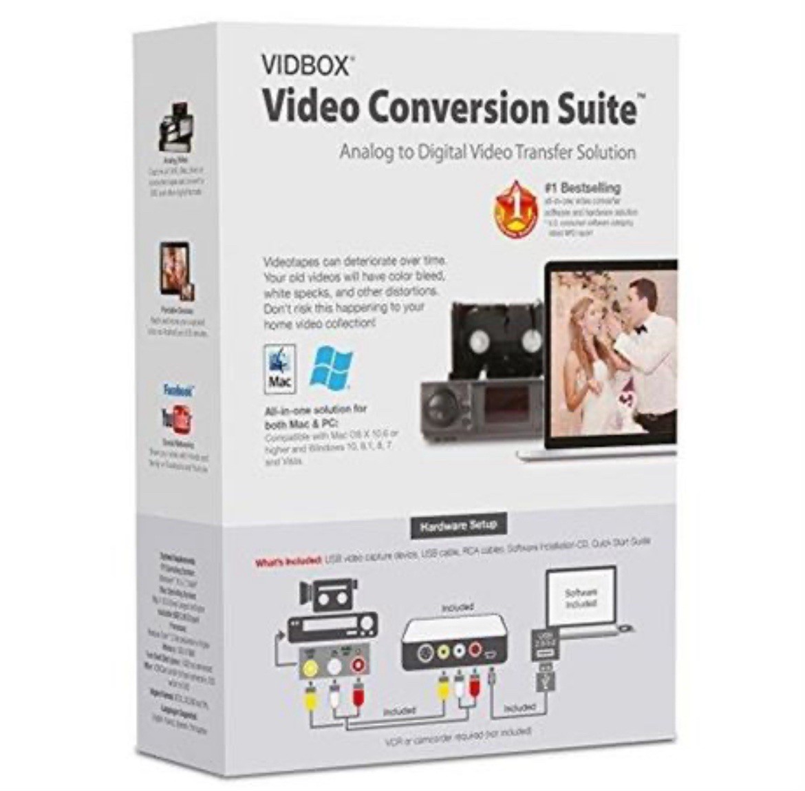 VIDBOX Video Conversation Suite Analog to Digital Video Transfer Solution