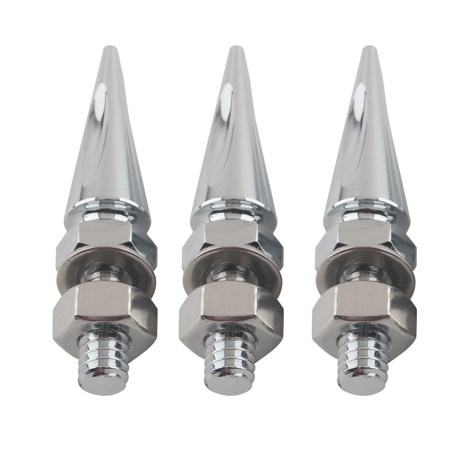 Chrome Spike Windshield Bolt Kit For Harley Tri Glide Ultra Classic 2009–2013
