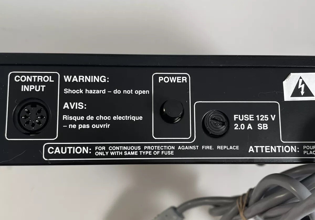 Luxor AB Motala Sweden Model 9904 with Control Input Cable Actuator Interface