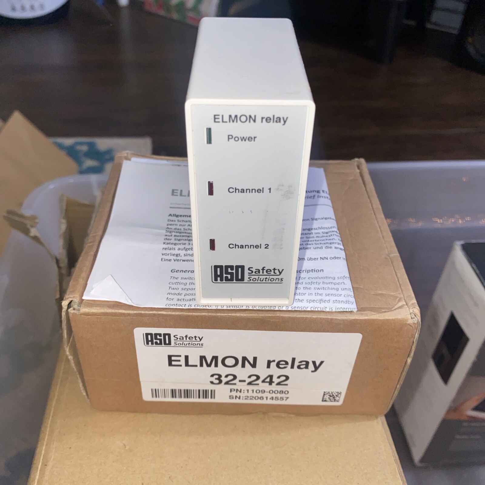 ASO Safety Solutions Elmon Relay 32-242