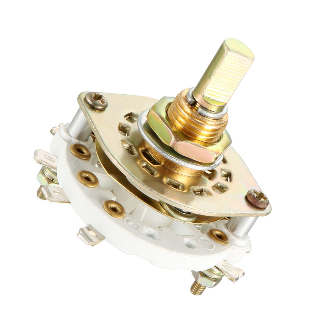 2 Pole 3 Position Selectable Single Deck Band Channel Rotary Switch
