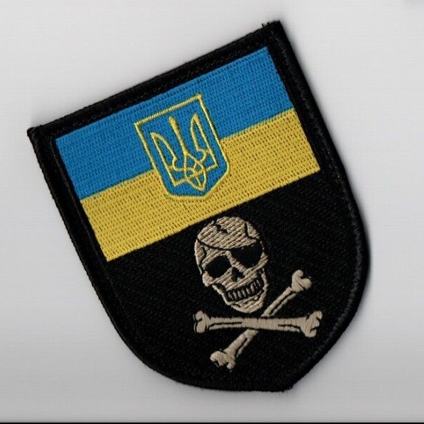 INTERNATIONAL LEGION BRIGADE FREEDOM DEFENDER of KYIV vêlkrö UKRAINE SKULL FLAG