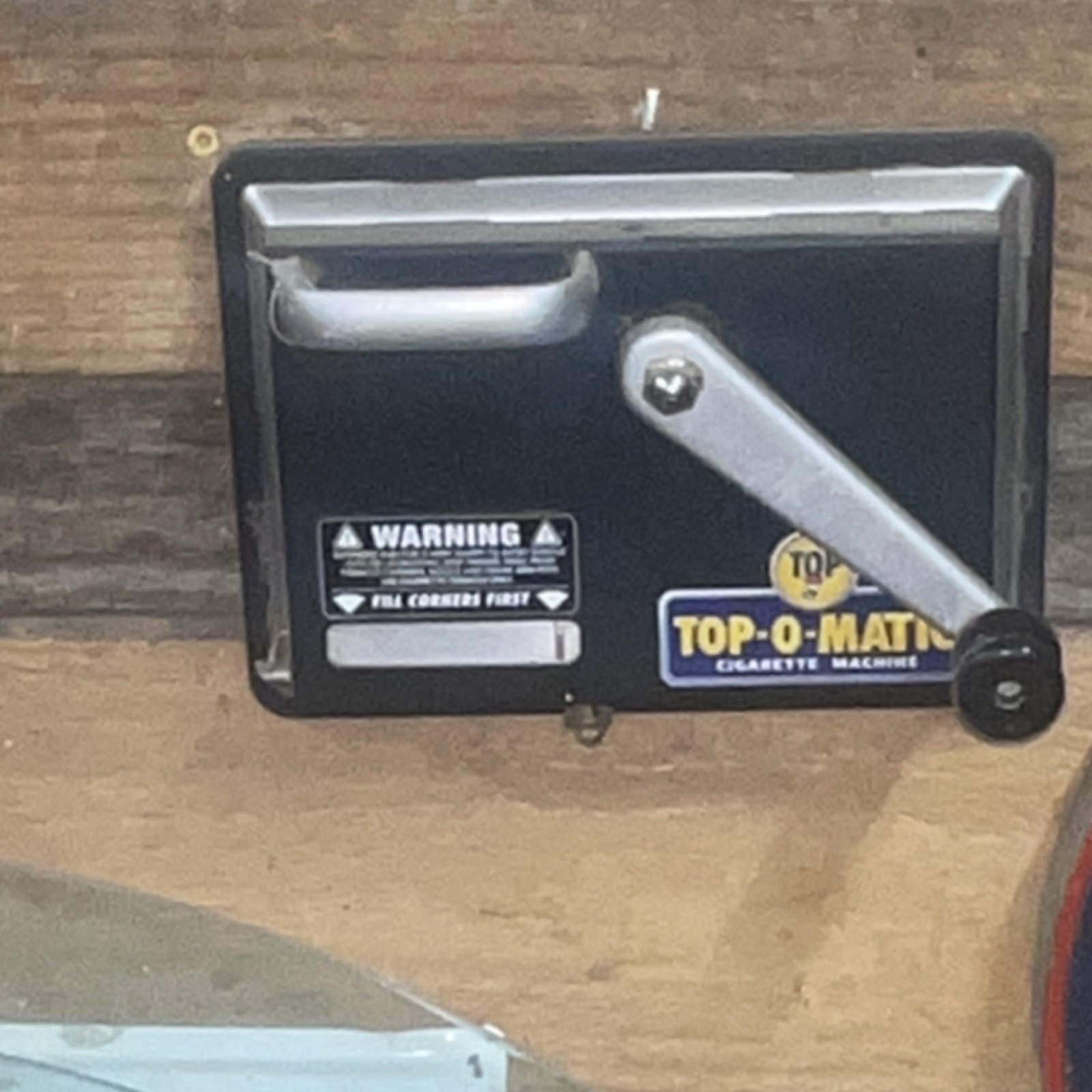 Top-O-Matic Cigarette Machine Roller