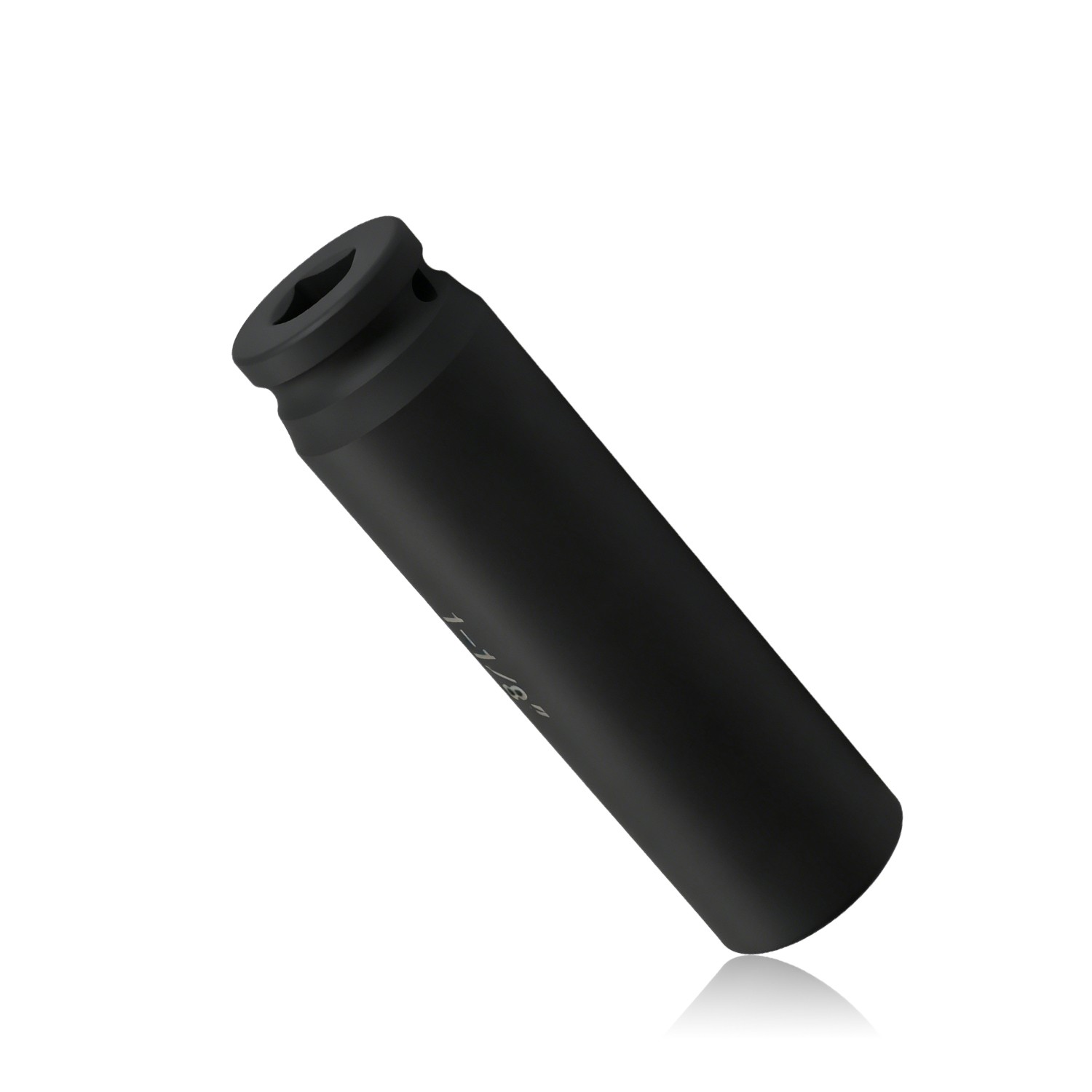 1/2" Drive 1-1/8" Deep Spindle Nut Impact Socket 6 Point for Truck Repair