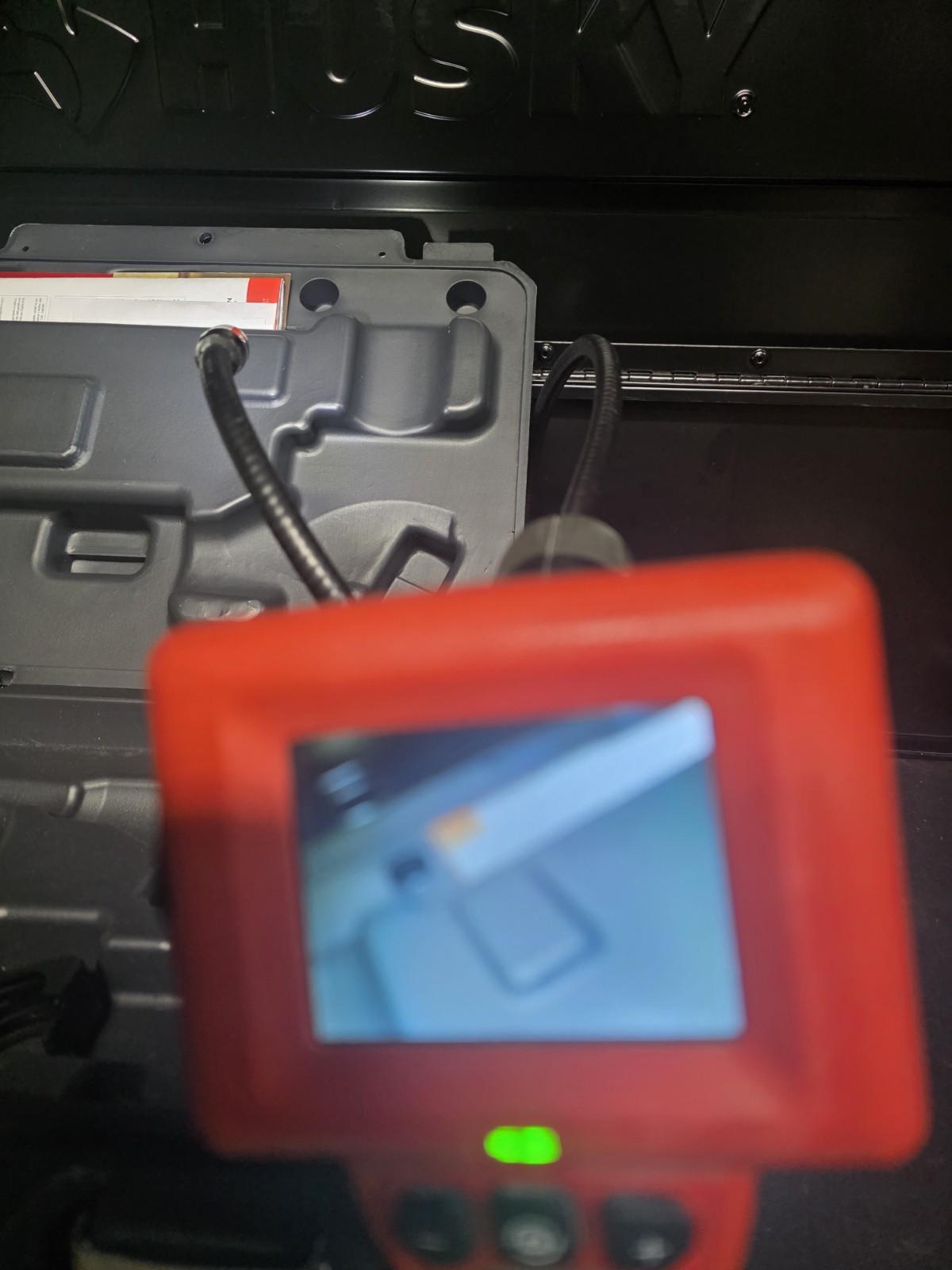 RIDGID micro CA-25 Digital Inspection Camera LCD Display Flexible Probe Case