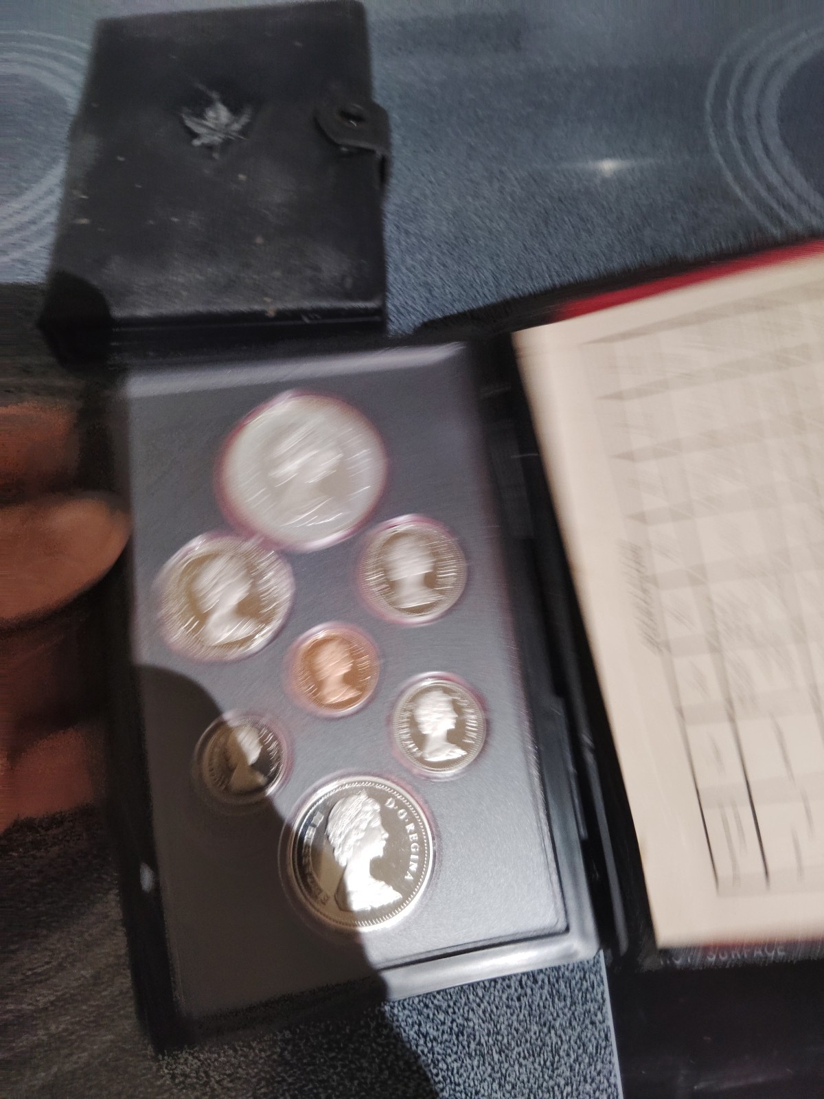 2 1981 ROYAL CANADIAN MINT 7 PC DOUBLE DOLLAR PROOF COIN SETS! Original PKG.