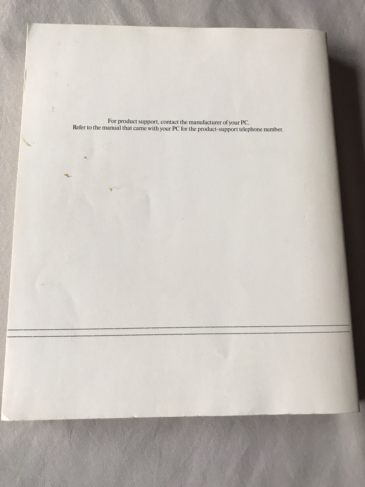 Windows for Workgroups & Microsoft MS-DOS User Guide Only