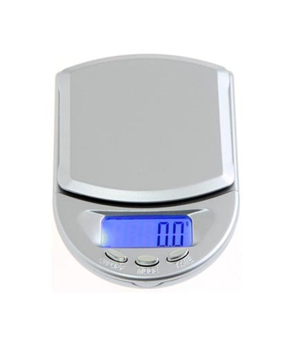 Digital scale 0 - 500 gr illuminated display blue light electronic scale