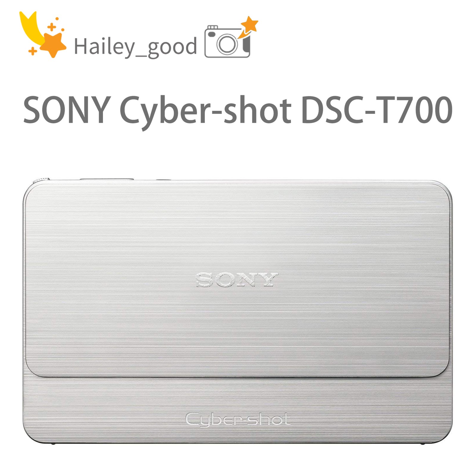 Sony Cyber-shot DSC-T700 10.1MP 4x Zoom Touchscreen Camera w/ 3.5" LCD Tested