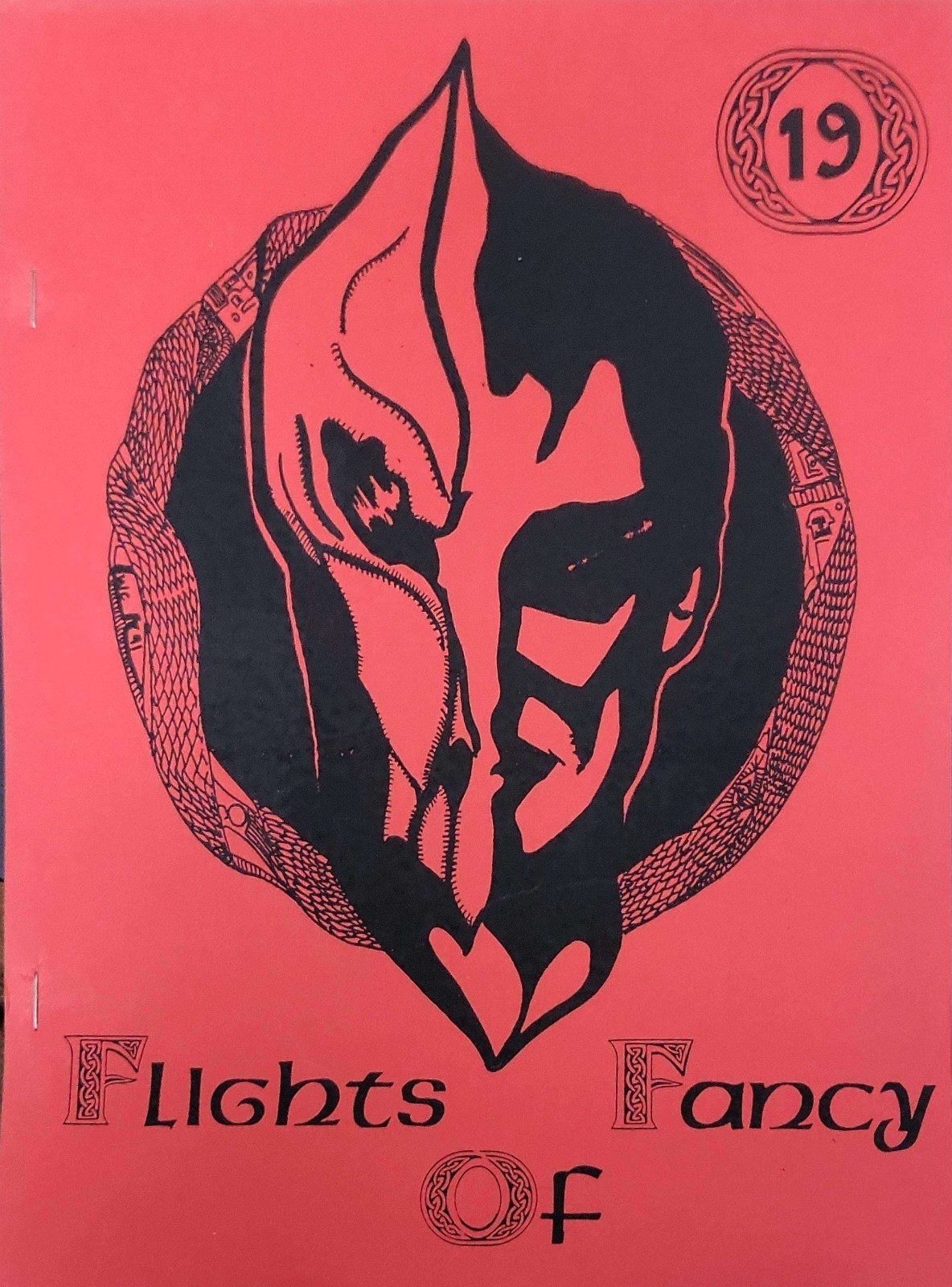 Dragonriders of Pern Fanzine "Flights of Fancy 19" Anne McCaffrey GEN 1992