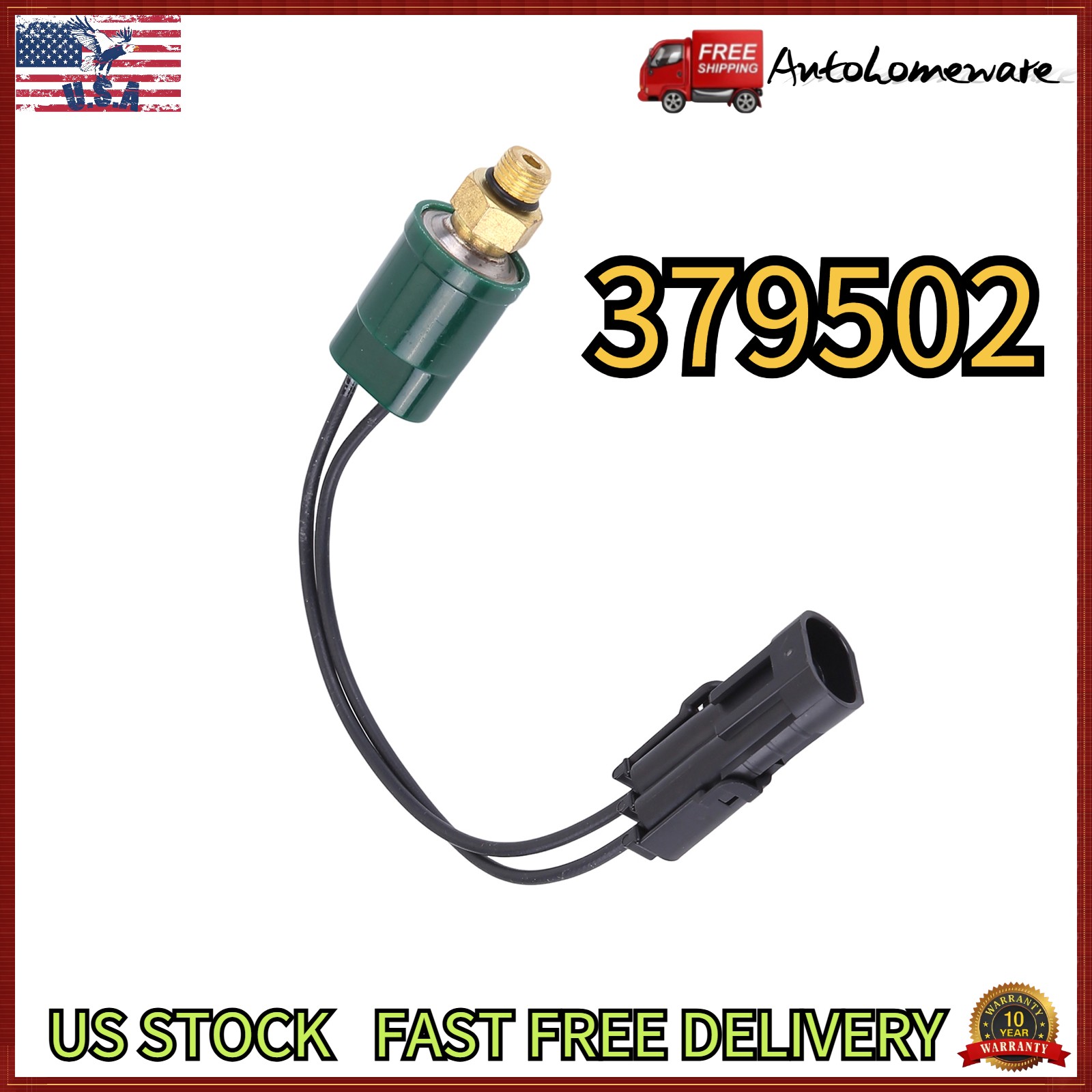 New 379502 Power Take Off Pressure Switch  379502 Fits For Parker-Chelsea (PTO)