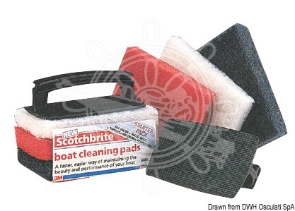 3M Cleaning System White Pad