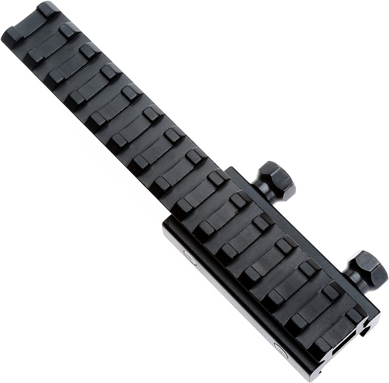 Low profile 1/2 inch Riser Base Mount Picatinny Weaver Rail Scope Mount 14 Slots