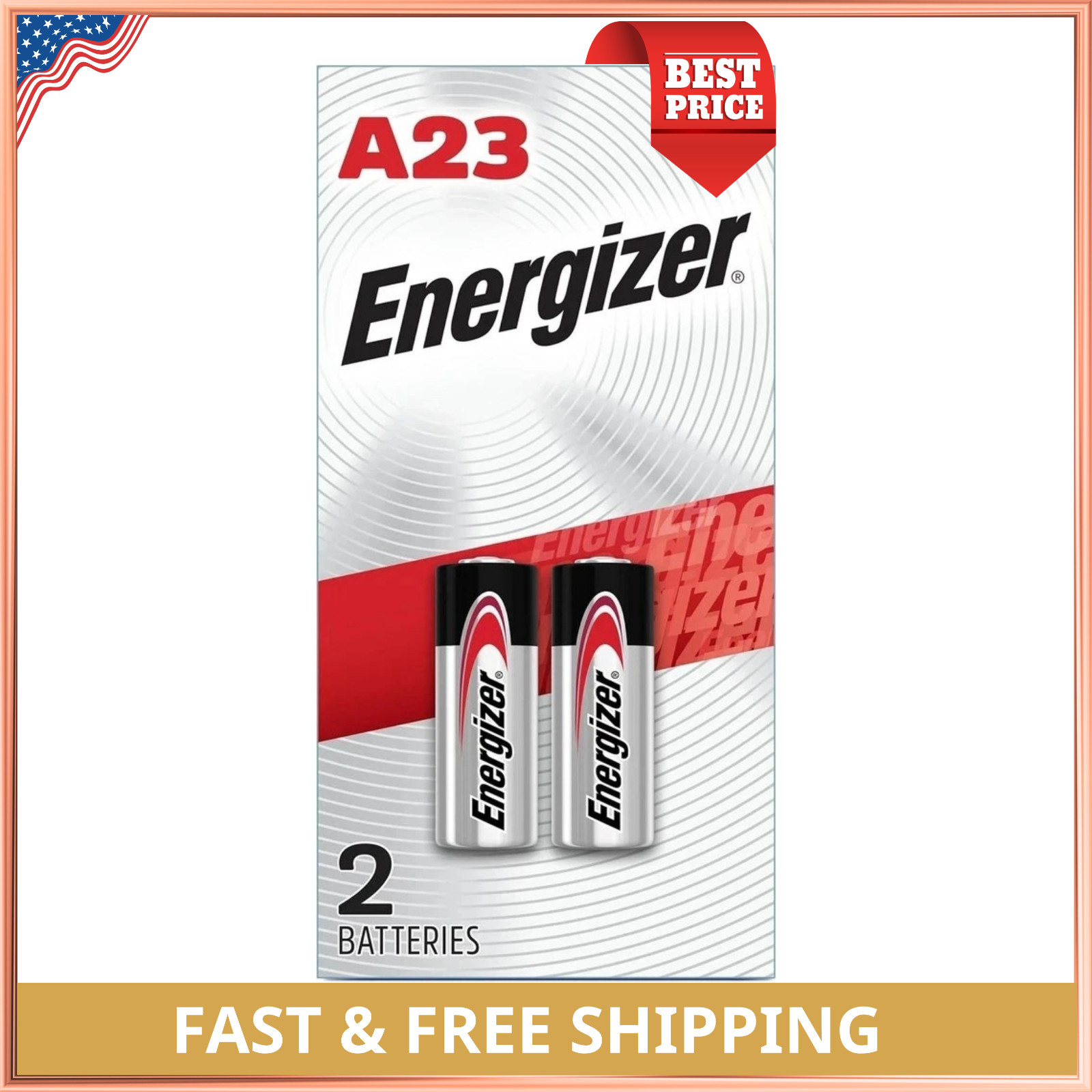 ENERGIZER A23 BATTERIES ALKALINE Long Lasting Electronics Powerful Battery