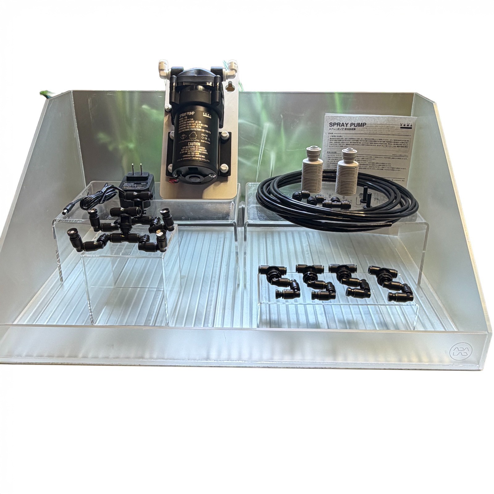 ADA DOOA Spray Pump Misting System Complete Set Automated Paludarium Vivarium