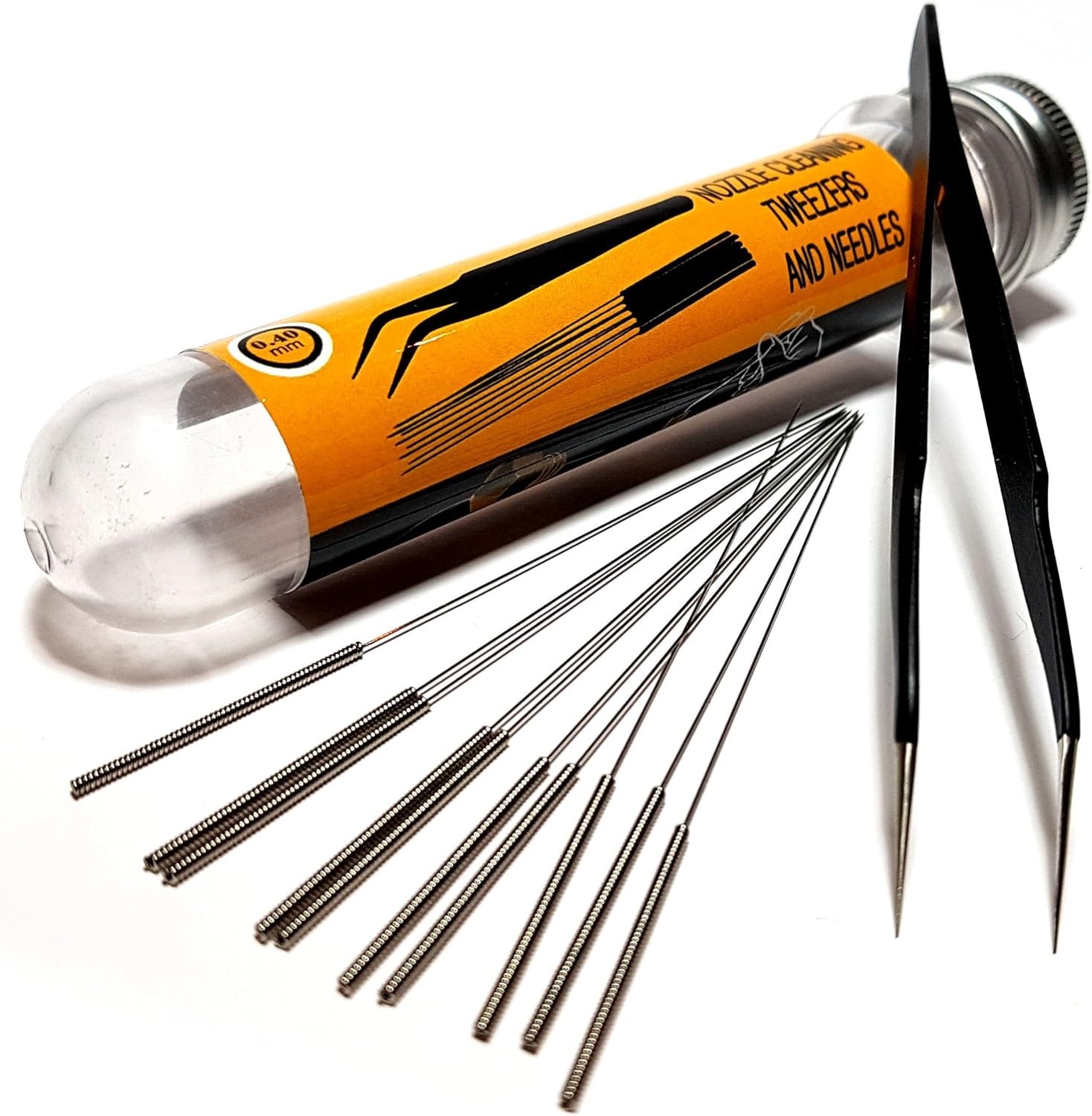 Lightweight 3D Printer Nozzle Cleaning Kit - 11 Precision Tools for Optimal Care