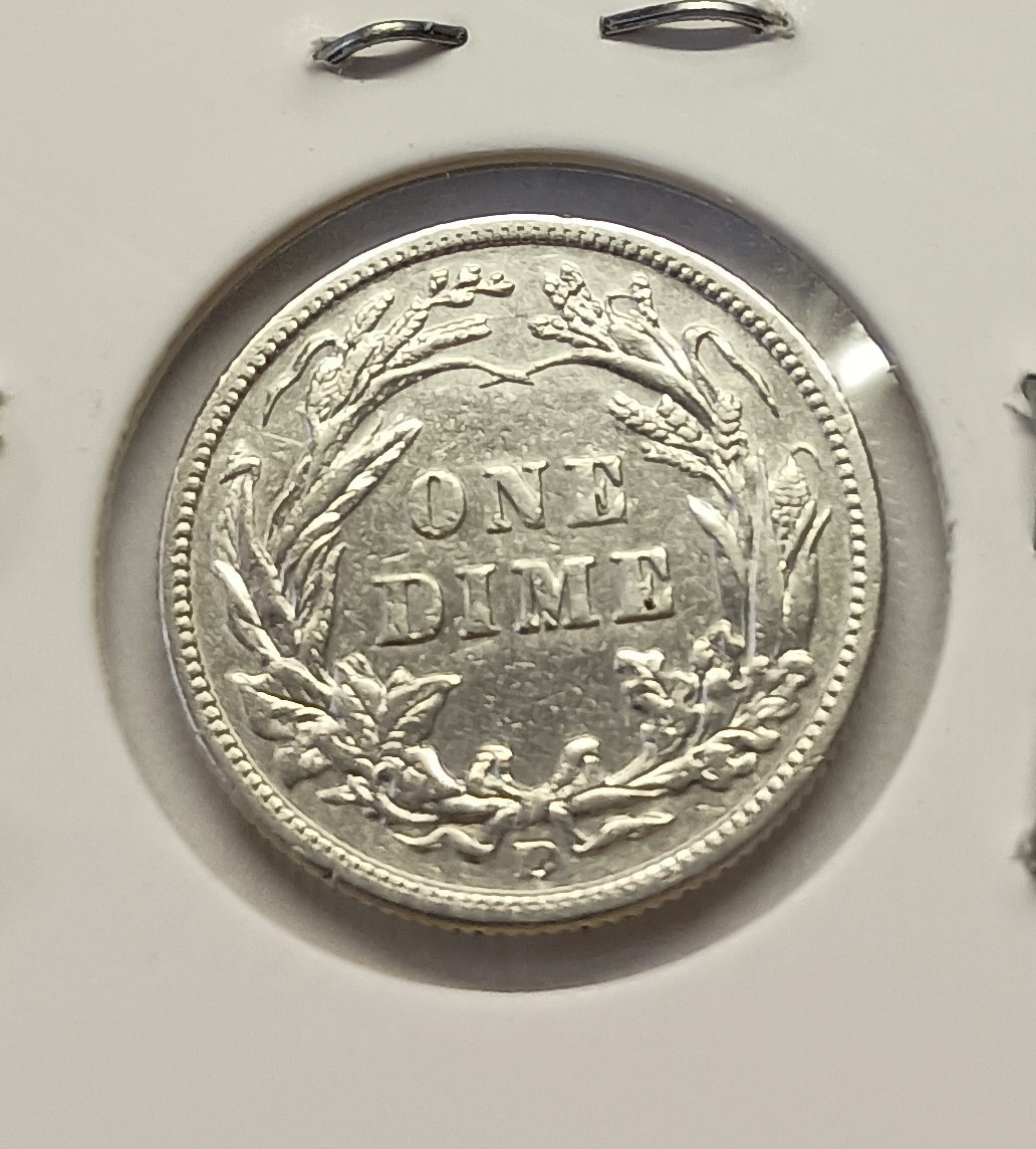 1912-D UNC Barber Dime