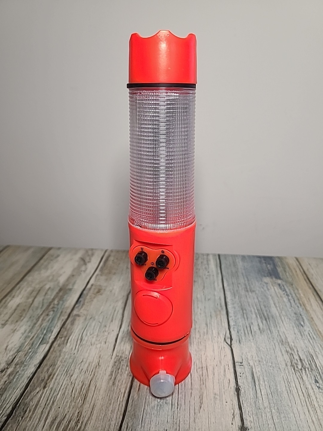 Smart Home 5 In 1 Emergency Tool NOB Flashlight, Alarm, Magnet, Cutter, Hammer