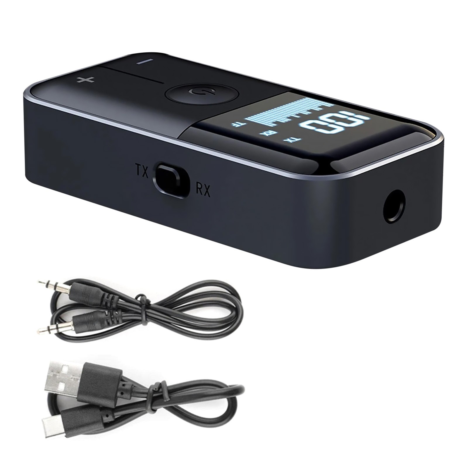 Bluetooth 5.4 Audio Adapter Wireless Receiver Transmitter with Portable Design