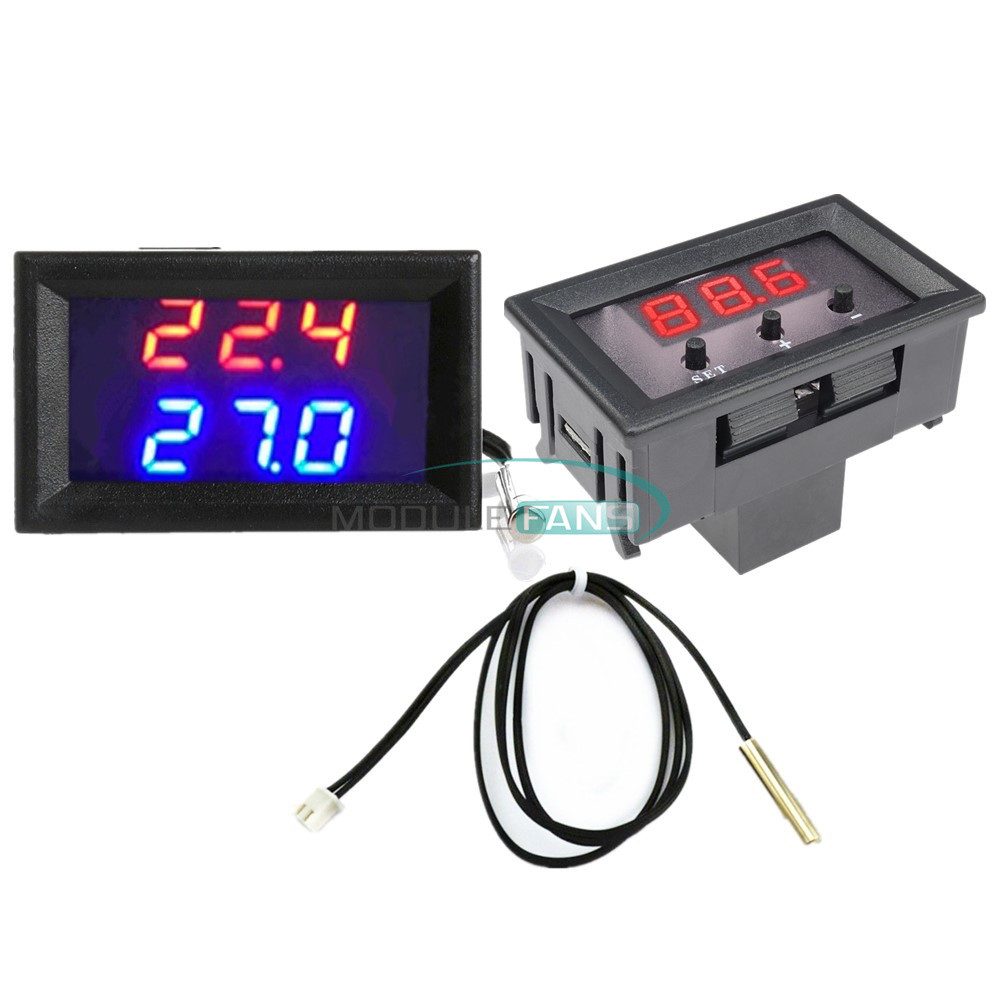 W1209 W1209WK Digital Thermostat Temperature Controller Sensor Case 50-110°C 12V