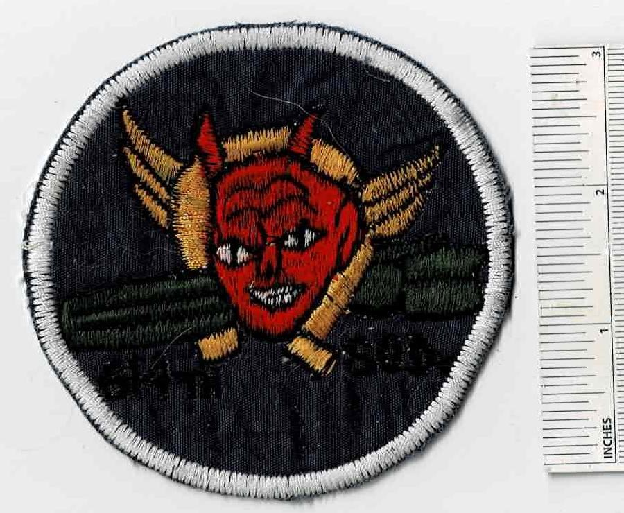 Vietnam War LUCKY DEVILS 614th TFS Tactical Fighter Squadron USAF Air Patch