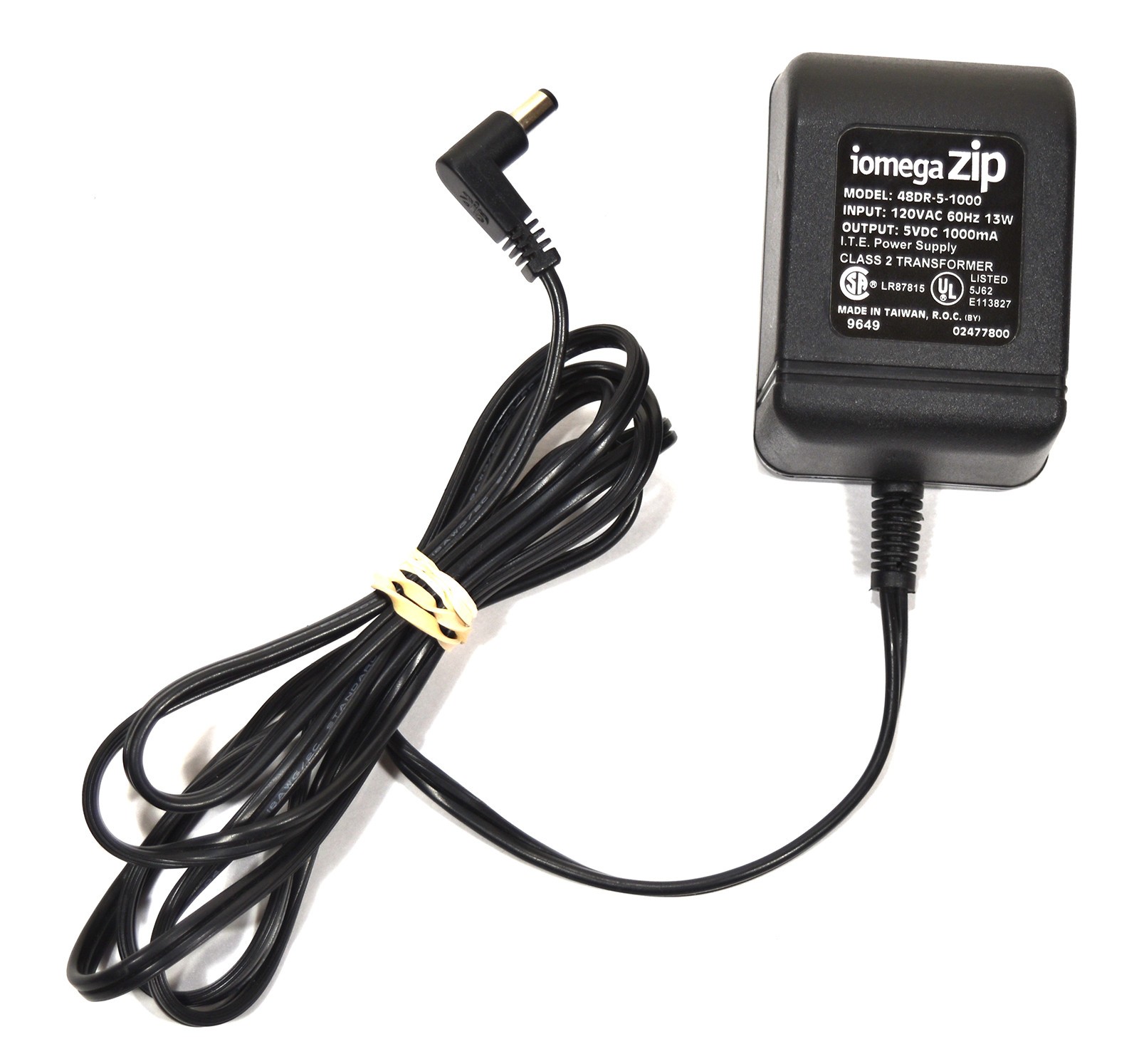 Iomega Zip Drive ITE Power Supply 48DR-5-1000 Black