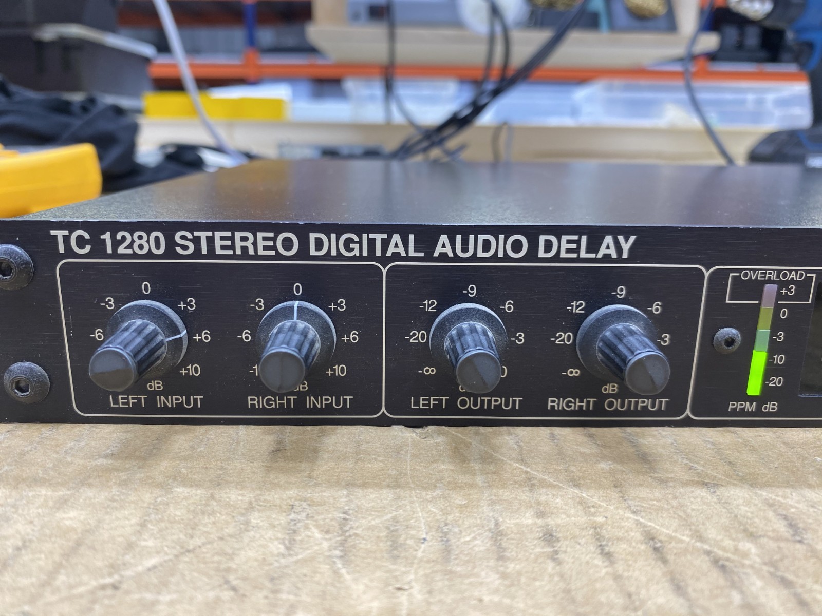 TC Electronic 1280 Stereo Digital Audio Delay Vintage Rare Rack Effect