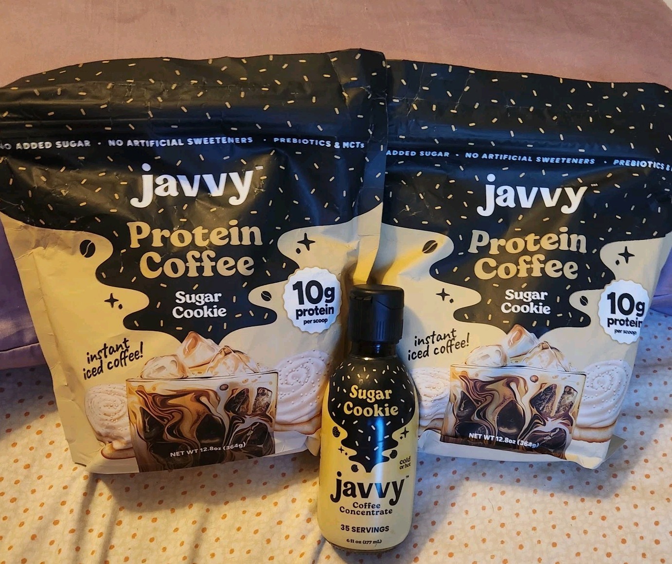 Javvy Sugar Cookie Protein Coffee Lot