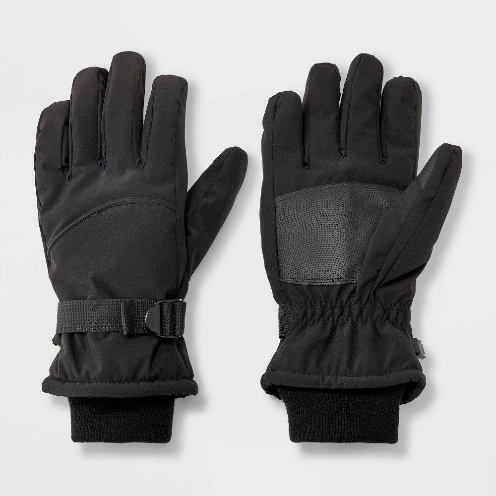 Men's Joint Ski Gloves - Goodfellow & Co Black S/M