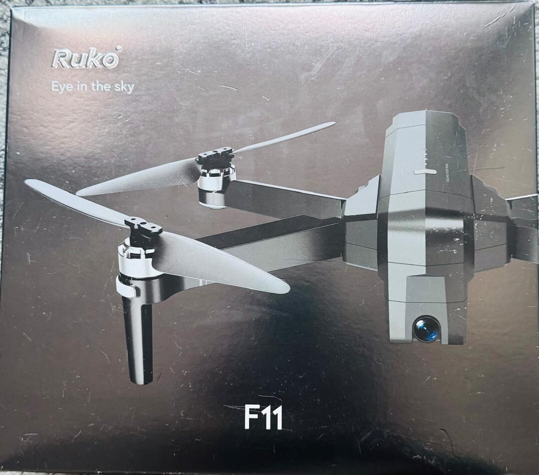 Ruko F11 Black Remote Control Camera Drone With User Manual For Age 14+