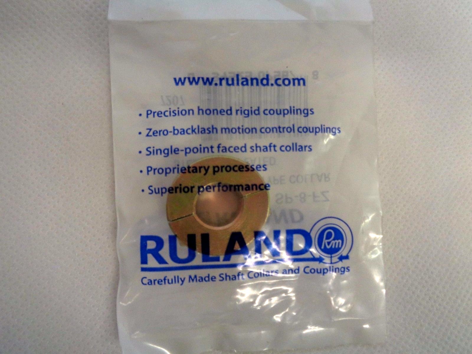 NEW RULAND SP-8-FZ NOMAR CLAMP TYPE COLLAR
